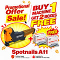 Spotnails SM11 Hammer Tacker + 2 A11 Boxes free